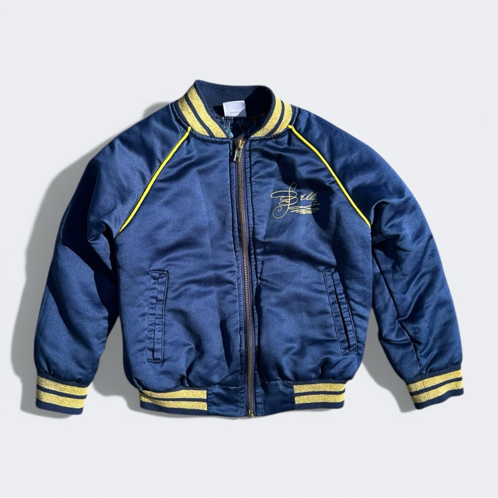 Disney Belle Satin Bomber Varsity Jacket XS - Beauty and the Beast